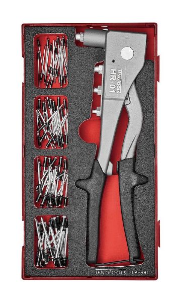 Picture of Teng Tools Rivet Gun Set FOAM1 81 Pieces - TEAHR81