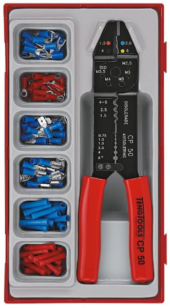 Picture of Teng Tools Crimping Plier Set TT1 121 Pieces - TTCP121