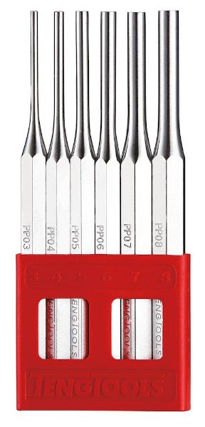 Picture of Teng Tools Parallel Pin Punch Set 6 Pieces - PPS06