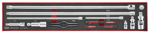 Picture of Teng Tools Extension Bars Set FOAMX4 13 Pieces - TEXEXT13