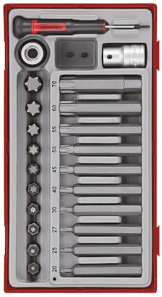 Picture of Teng Tools 1/2" TX Bit Socket Set TT1 23 Pieces - TTTX23
