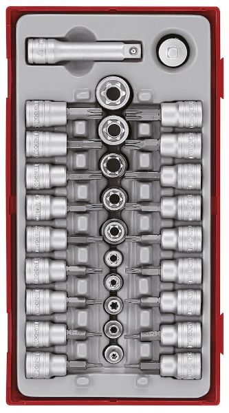 Picture of Teng Tools 3/8" TX Bit Socket Set TT1 30 Pieces - TTTX30