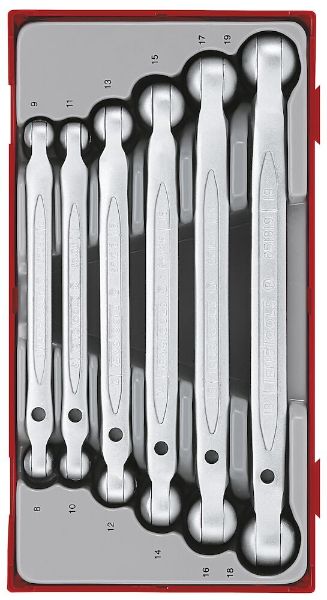 Picture of Teng Tools Double Flex Wrench Set TT1 6 Pieces - TT6506