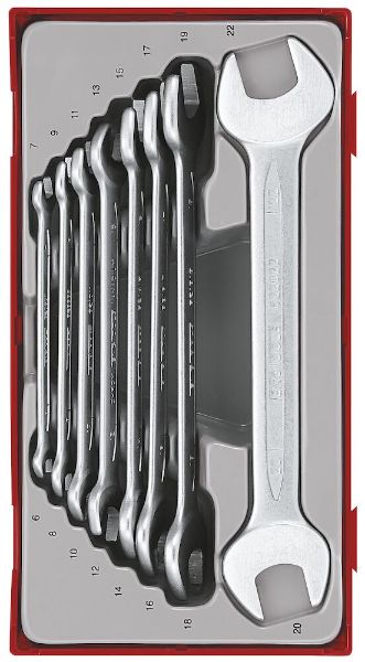 Picture of Teng Tools Double Open Ended Spanner Set TT1 8 Pieces - TT6208