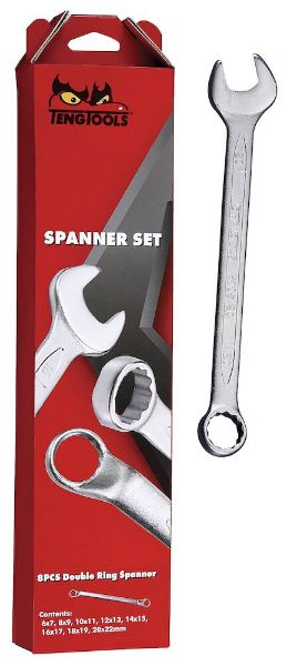 Picture of Teng Tools Combination Spanner Set 8-22 mm 12 Pieces - 6512