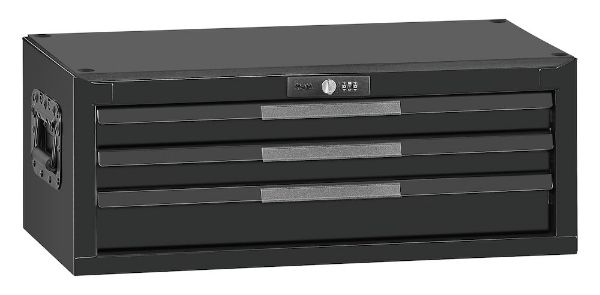 Picture of Teng Tools 26" PRO35™ tool chest 3 drawers black - TSM26B3