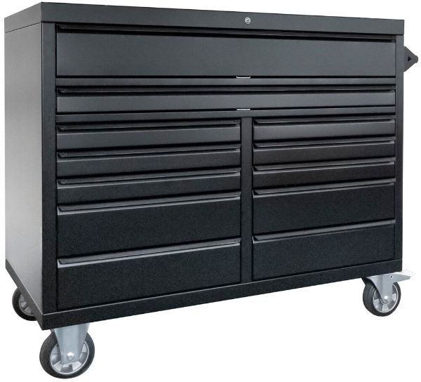 Picture of Teng Tools 53" MAGNUM HD Cabinet 12 Drawers Black - TCWXD12