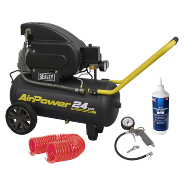 Picture of 24L Direct Drive Air Compressor Combo 2hp 110V SAC2420E110VSC