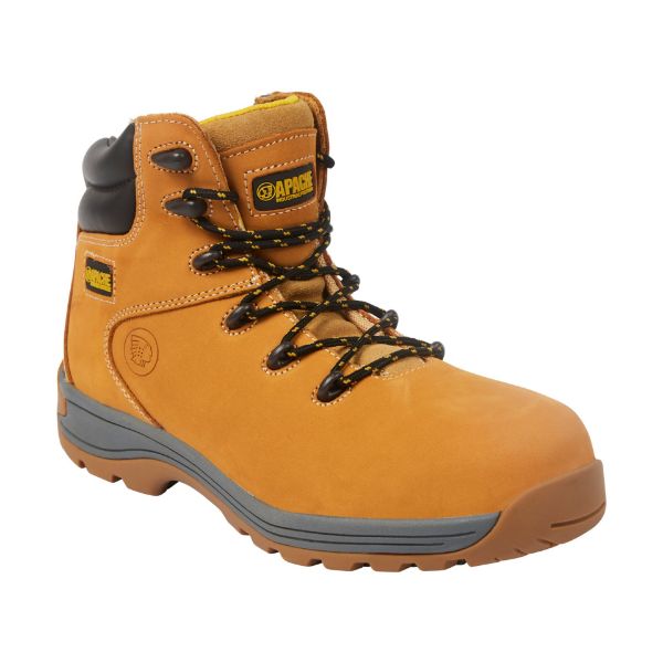 Picture of Apache AP314CM Wheat Nubuck Safety Boot S3L HRO FO