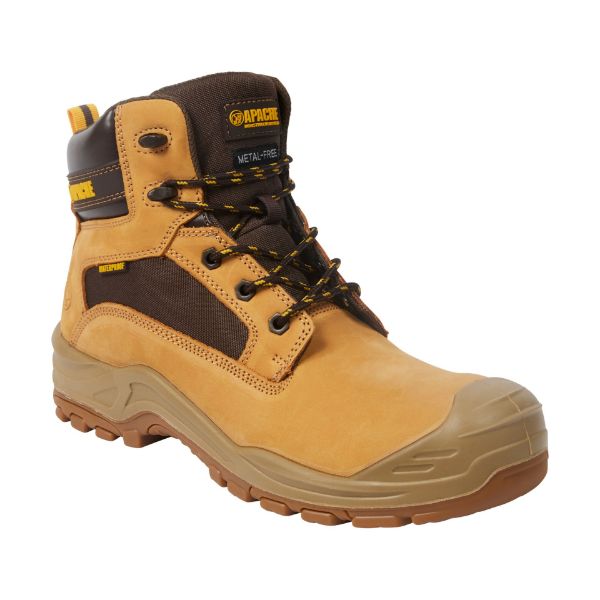 Picture of Apache Arizona Wheat Waterproof Non Metallic Safety Boot S7L HRO FO