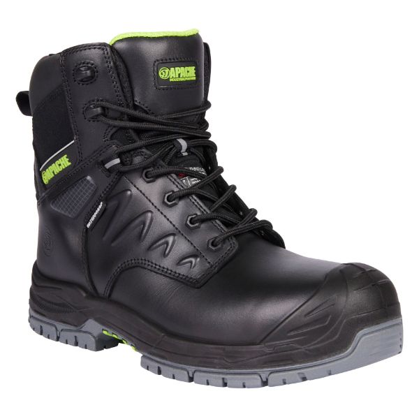 Picture of Apache Chilliwack Black Waterproof Safety Boot S7S HRO LG