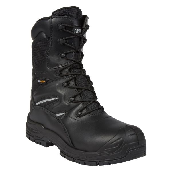Picture of Apache Combat Black Waterproof Safety Boot S7S HRO LG