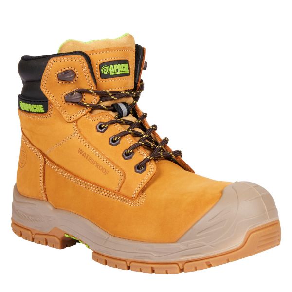 Picture of Apache Thompson Wheat Waterproof Safety Boot S7S HRO LG