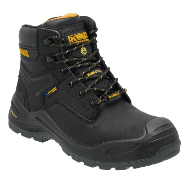 Picture of DeWalt Steelforge Black Non Metallic Waterproof Safety Boot S7S HRO LG