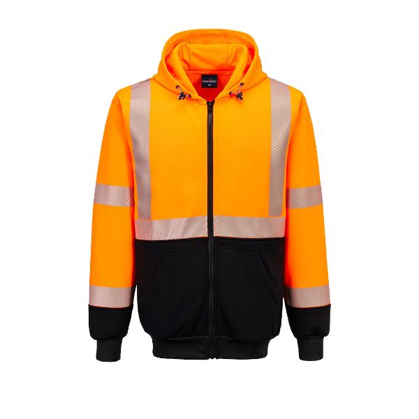 Picture of Hi-Vis Zip Through Hoodie UB320