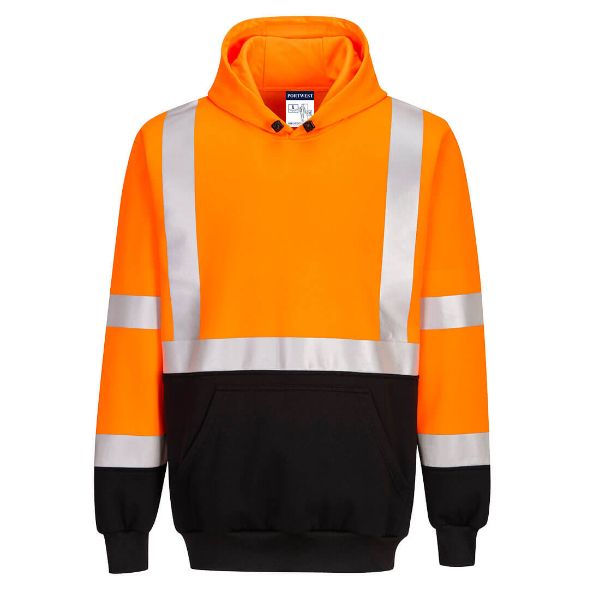 Picture of Hi-Vis Zip Through Hoodie UB324