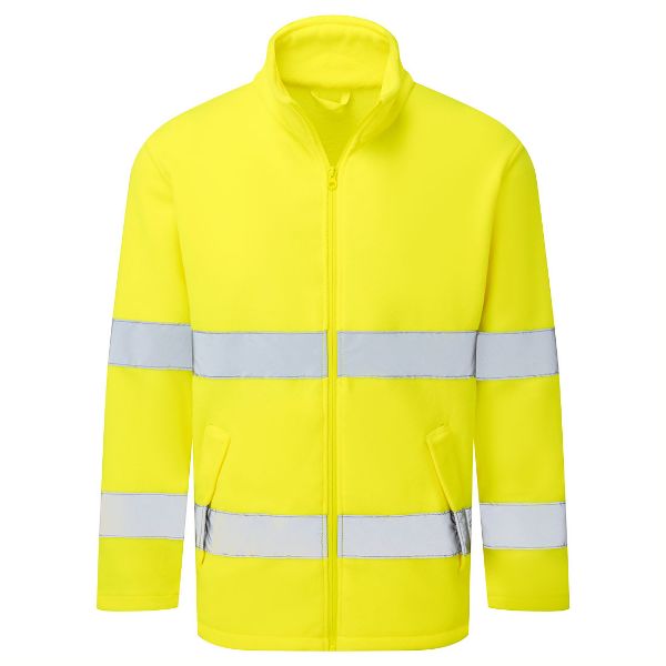 Picture of ES1 Essential Hi-Vis Fleece - Yellow ES250