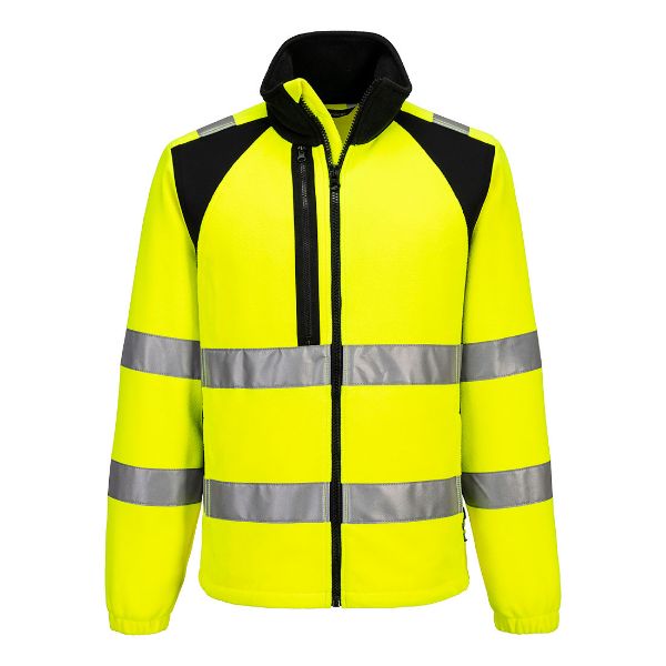 Picture of WX2 Eco Hi-Vis Fleece - Yellow/Black CD807