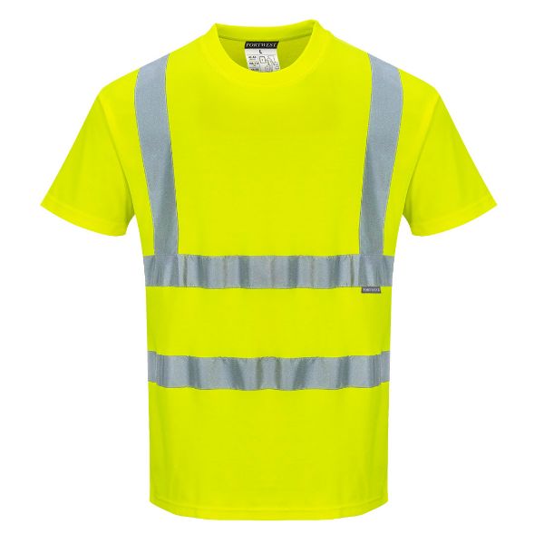 Picture of Hi-Vis Cotton Comfort T-Shirt S/S - Yellow S170
