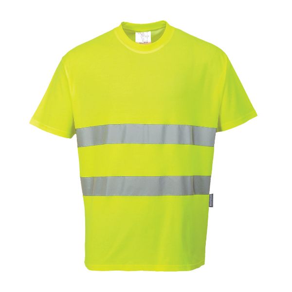 Picture of Hi-Vis Cotton Comfort T-Shirt S/S - Yellow S172