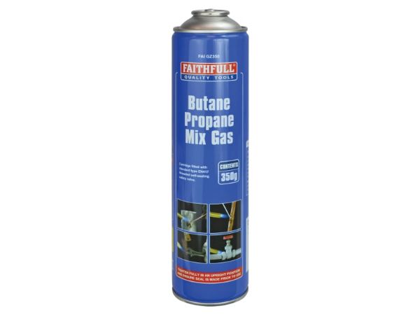 Picture of Butane Propane Mix Gas Cartridge 350g FAIGZ350