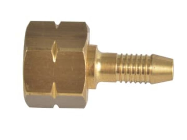 Picture of B1022 3/8in Left Hand Nut & 6mm Tail PRMB1022