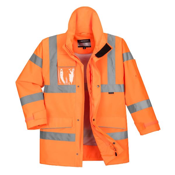 Picture of Hi-Vis Rain Jacket S590