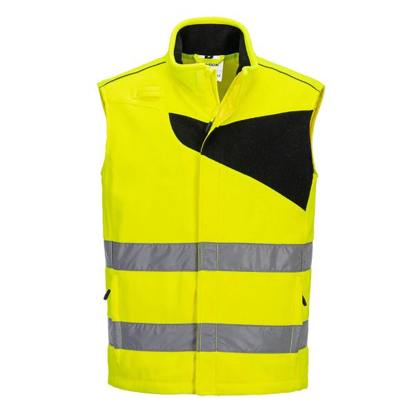 Picture of PW2 Hi-Vis Bodywarmer PW231 Yellow