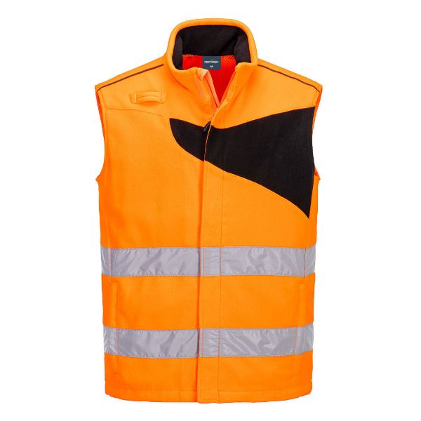 Picture of PW2 Hi-Vis Bodywarmer PW231 Orange