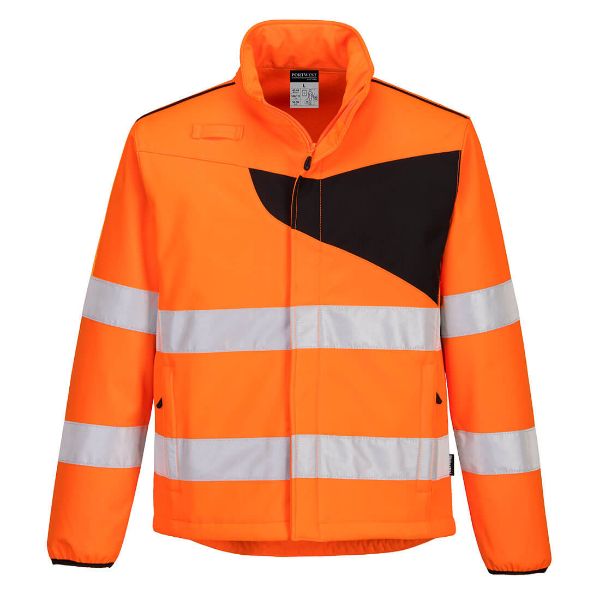 Picture of PW2 Hi-Vis Softshell Jacket PW275 Orange