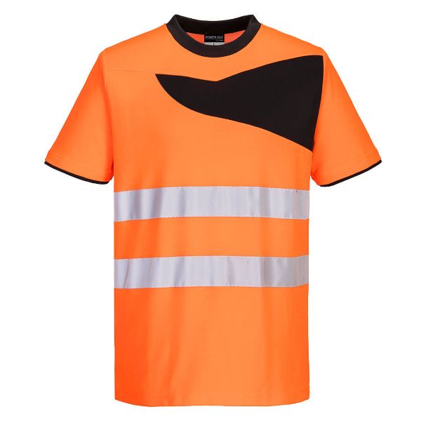Picture of PW2 Hi-Vis T-Shirt S/S PW213 Orange
