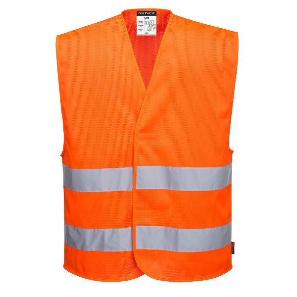 Picture of Hi-Vis Two Band Vest C374 Orange