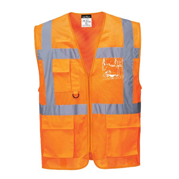 Picture of Hi-Vis Executive Vest C376 Orange