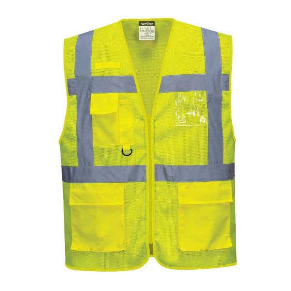 Picture of Hi-Vis Executive Vest C376 Yellow