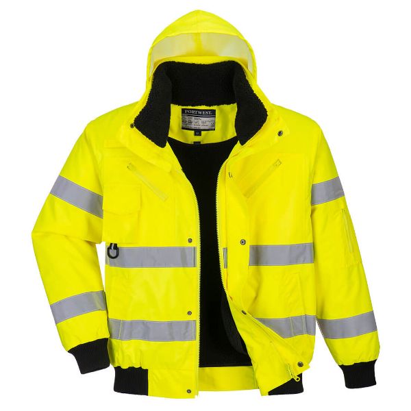 Picture of Hi-Vis Traffic Controller Vest C467 Yellow