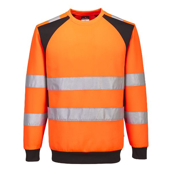 Picture of WX2 Hi-Vis Sweatshirt CD805 Orange/Black