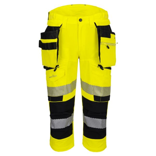 Picture of DX4 Hi-Vis Shorts DX402 Yellow/Black