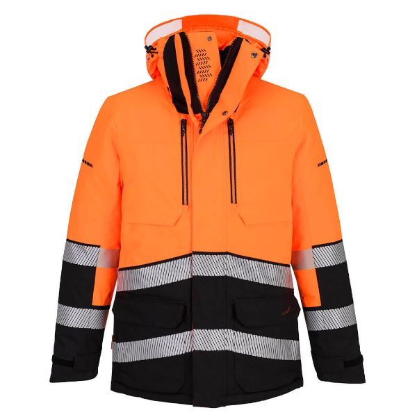 Picture of EVO Hi-Vis Jacket EV401 Orange/Black