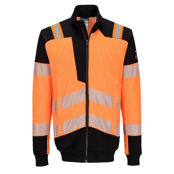 Picture of Hi-Vis FR Sweatshirt FR756 Orange/Black