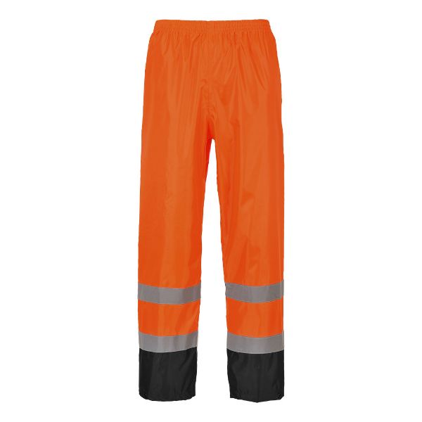 Picture of Ayr Hi-Vis Rain Trouser H444 Orange/Black