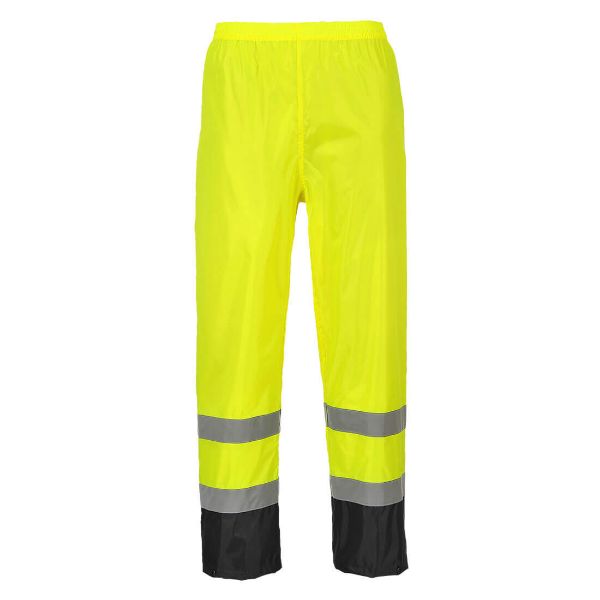 Picture of Ayr Hi-Vis Rain Trouser H444 Yellow/Black