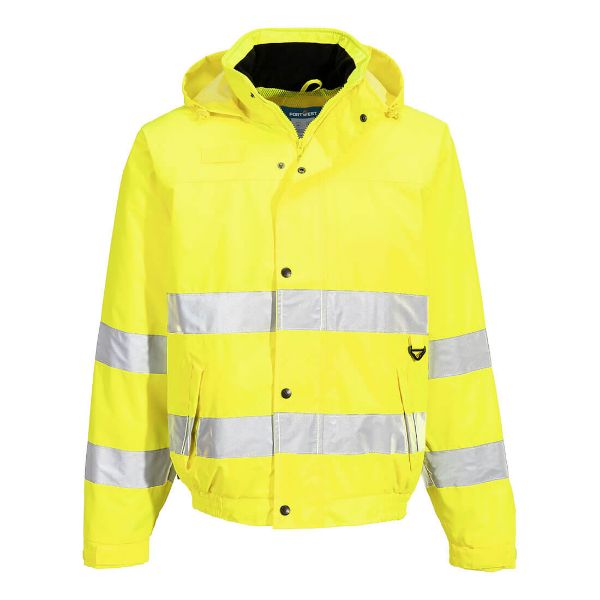Picture of Hi-Vis Rain Jacket S161 Yellow