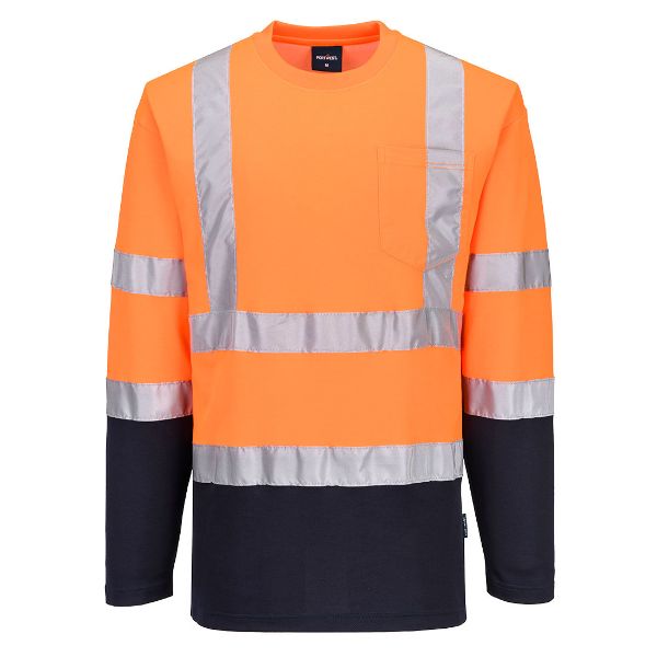 Picture of Hi-Vis Vest S280 Orange/Navy