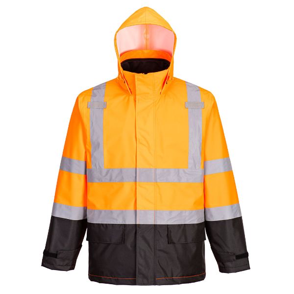 Picture of Hi-Vis 3-in-1 Jacket S362 Orange/Black