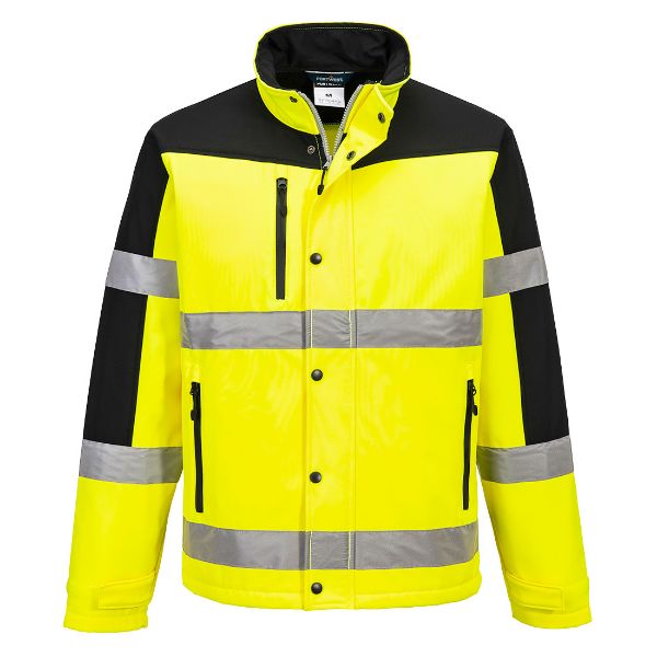 Picture of Hi-Vis Softshell Jacket S429 Yellow
