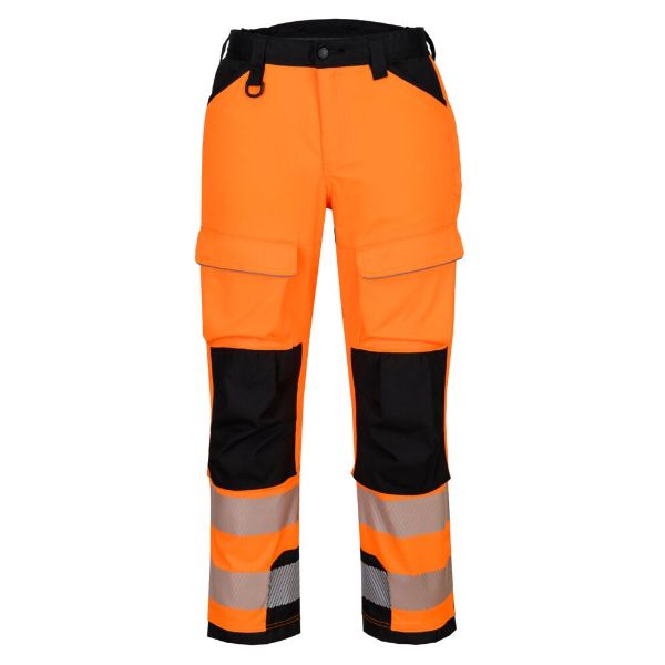 Picture of Hi-Vis Work Trouser T142 Orange/Black