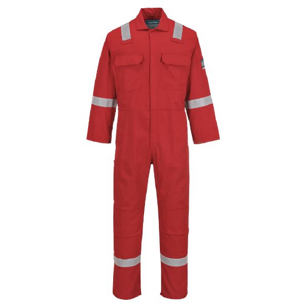Picture of Bizweld Work FR Classic Coverall Red BZ506