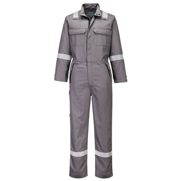 Picture of Bizflame Work+ FR Coverall Grey FR513