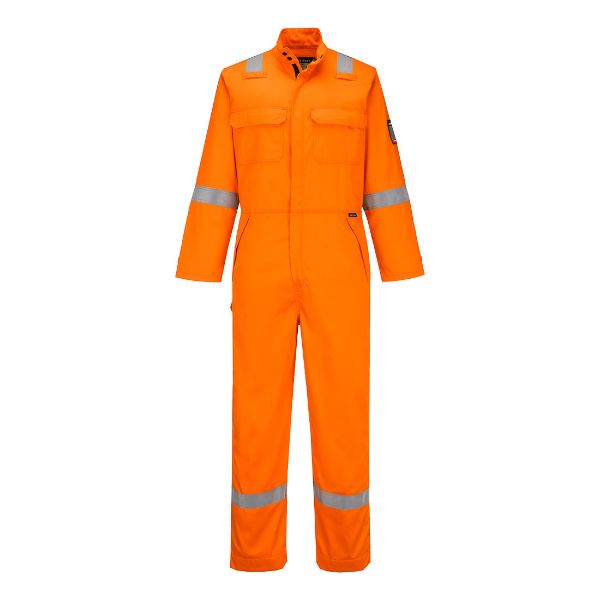 Picture of Bizflame Work+ FR Coverall Orange FR513