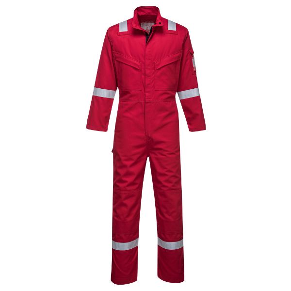 Picture of FR93 Coverall Red FR93